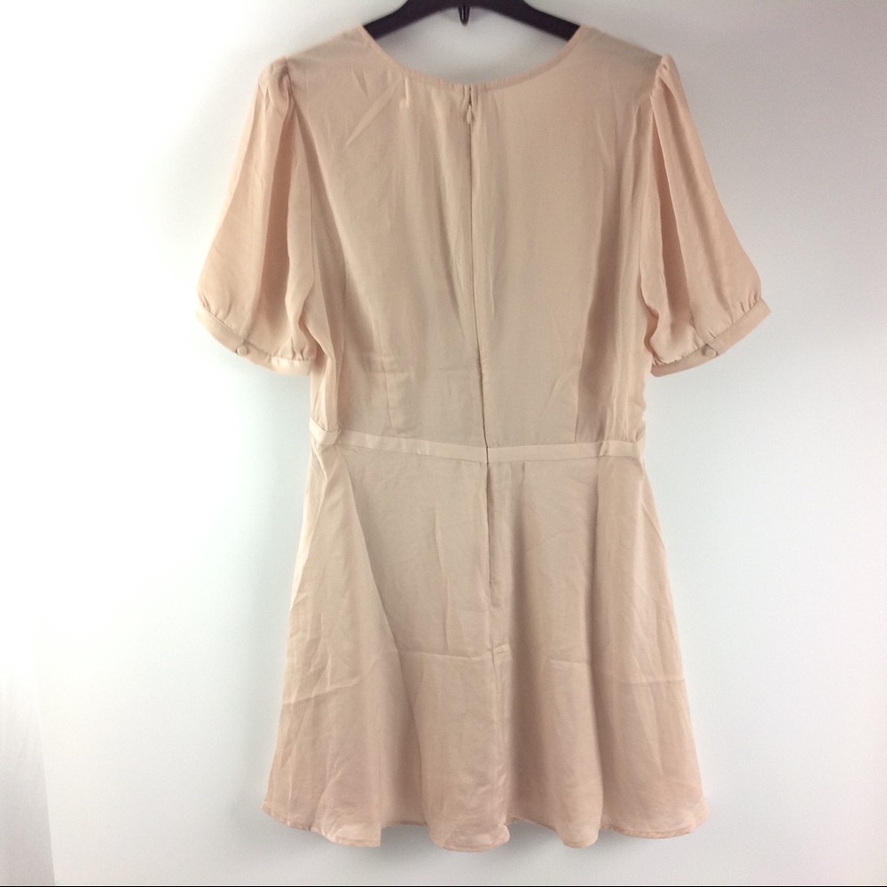 New Alec Les Fillets Mini Dress Size L Shortsleeve - Picture 3 of 4